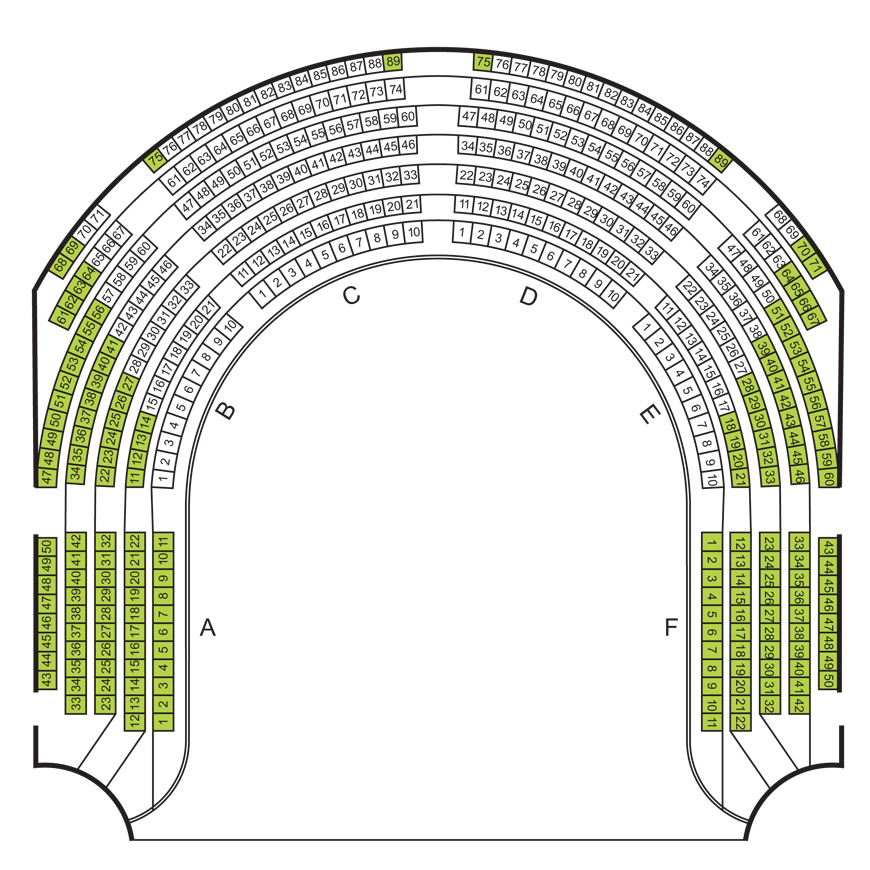 Circle seating plan